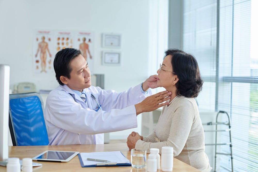 Our otolaryngologists in 60031 and 60048 will carefully examine if you have head and neck cancer in Gurnee, IL and Libertyville, IL. Schedule an appointment today to see if you have head and neck cancer near Gurnee, IL and Libertyville, IL. Head & Neck Cancer in Gurnee, IL and Libertyville, IL
